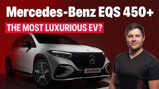 MercedesBenz EQS 450 SUV 2023 Quick Review [upl. by Bywoods]