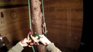 Schwabisch amp Distel  Arborist Climbing Hitches amp Knots [upl. by Jackson276]