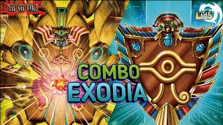 YuGiOh New Combo Exodia Millennium  Edopro [upl. by Eelan]