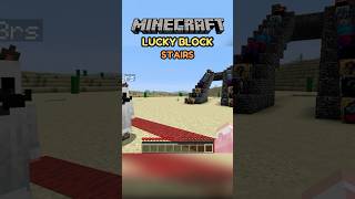 MINECRAFT LUCKY BLOCKS STAIRS RACE 4 😂🏁 [upl. by Brindle83]