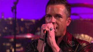 The Killers  Runaways Live on Letterman HD [upl. by Alenoel]