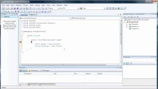 Basic Introduction to Arrays  C Visual Studio 2008 [upl. by Macswan]