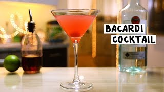 Bacardi Cocktail  Tipsy Bartender [upl. by Nitsua244]