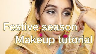 Festive Season Makeup Tutorial  RB Makeup [upl. by Mohl465]