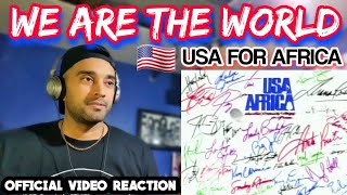 USA For Africa  We Are the World Official Video FIRST TIME REACTION [upl. by Welcome]