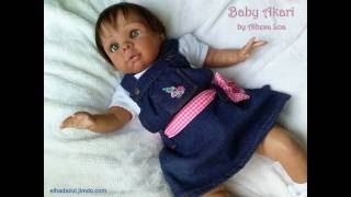 Bebés reborn en MéxicoEl hada azulAA  birracial baby doll by Albesa Loa Kendall Pat Moulton [upl. by Uzzial]