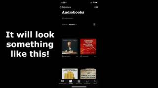 How to Listen to Audiobooks on Your iPhone or MP3 Player [upl. by Ulund37]