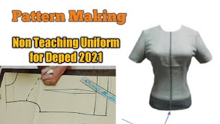 Pattern Making Deped Non Teaching Uniform tuesday and Thursday [upl. by Bala]