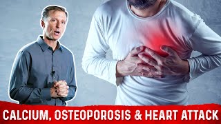 Calcium and Osteoporosis – Calcium Might Cause a Heart Attack – DrBerg [upl. by Auohp]