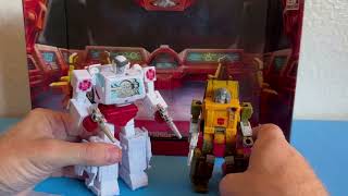 FUNBOXING Transformers Brawn amp Ratchet Target Exclusive [upl. by Barabas]