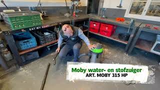 Moby Clean water en stofzuiger MOBY315HP Coronels keuze  Toolspecial [upl. by Repsaj]