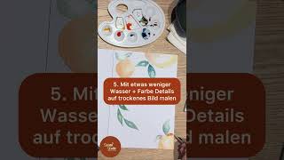 Watercolor Basics  sunni Kreativstudio [upl. by Chicoine13]