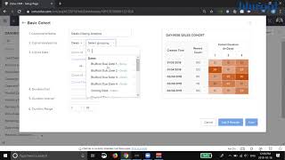 Use a Cohort Chart Zoho CRM [upl. by Griz507]