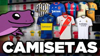 CAMISETAS de CLUBES  Tier List ⚽🦎 [upl. by Amalbena865]