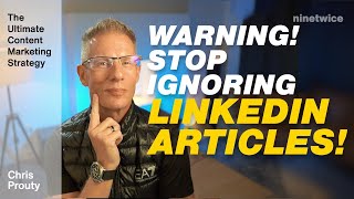 How to Publish an ARTICLE on LINKEDIN and Attract Prospects in 2022 LinkedIn Content Marketing [upl. by Anohsal]