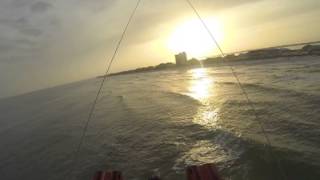 Flying Boat Ultralight over Navarre Beach Florida [upl. by Nalyac501]