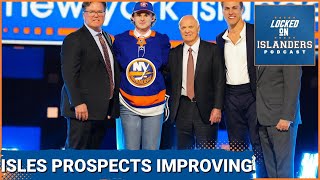 The New York Islanders Have Moved Up the NHL Prospect Ratings But How High Did They Go [upl. by Eirahs]