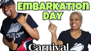 BIRTHDAY Embarkation On The Carnival Celebration 2024 [upl. by Noraha]