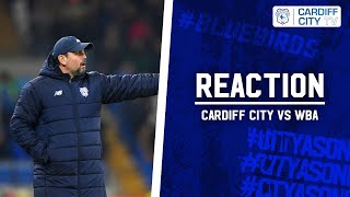 REACTION  CARDIFF CITY vs WBA [upl. by Whelan]