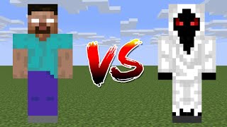 herobrine vs entity 303 in Minecraft [upl. by Aneehc812]