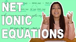 How to Write Complete Ionic Equations and Net Ionic Equations [upl. by Nosmas737]