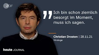 OmikronVariante Virologe Christian Drosten im Interview [upl. by Brynna296]