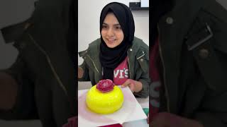 How to shift rose on cake  whipped cream cake frosting  bakery style cake flower [upl. by Halbeib]