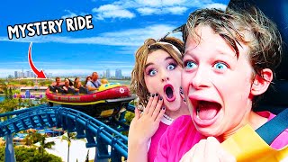 WOULD YOU RIDE THIS FOR 1000 Theme Park Rollercoasters Challenge wThe Norris Nuts [upl. by Yatnahs863]