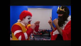 Sml  Fight for the Golden McNugget  Ronald vs Burger King [upl. by Uliram]