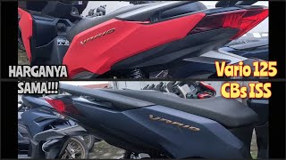 PERBANDINGAN VARIO 125 ISS 2024 WARNA BIRU amp MERAH ‼️ [upl. by Killian180]