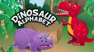 Dinosaur Alphabet Song  Kids learn the ABCs with TRex [upl. by Fanestil599]