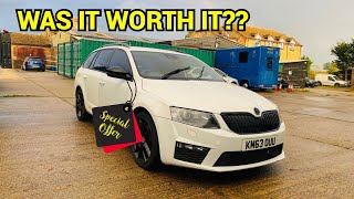 WAS IT WORTH BUYING A CHEAP SKODA VRS PRICE BREAKDOWN [upl. by Mickie]