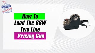 Mastering Pricing Guns How to Load the SSW Two Line [upl. by Nhar]