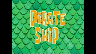 SpongeBob Music Pirate Ship Harry Bluestone and Emil Cadkin version [upl. by Lebazi463]