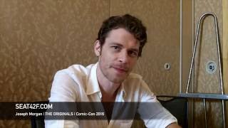 Joseph Morgan THE ORIGINALS Interview Comic Con 2016 [upl. by Anaihsat289]