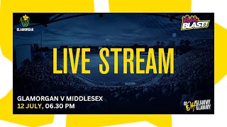 Glamorgan vs Middlesex  Vitality Blast  Live Stream [upl. by Nyrb]