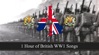 1 Hour of British World War 1 Songs 10K Special [upl. by Thilda563]