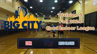 BCVB Fall 2024 Division 5 Coed League DNR vs Lego Blocks 102824 [upl. by Renie]