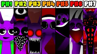 All Remastered Phases in Incredibox Sprunki Phase 3 VS Phase 4 VS Phase 5 VS Phase 6 VS Phase 7 [upl. by Allis]