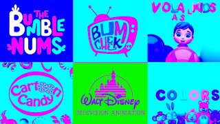 Full best logo Compilation Effects Bumble nums hogi colours Bumcheek TV Viola kids logo Effects [upl. by Libbie372]