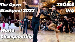 Troels Bager  Ina Jeliazkova  The Blackpool Open 2023  Chachacha  World Championship Latin [upl. by Virgilio]