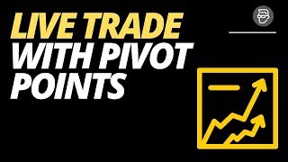 Live Trade with Pivot Points Pt 1 [upl. by Enyalahs764]