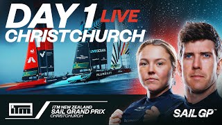 2024 ITM New Zealand Sail Grand Prix  Day 1 [upl. by Elmina]