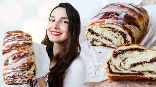 Brioche relleno de nuez Pan dulce ALEMÁN  ¡¡Suavecito y delicioso  Es con Acento [upl. by Zigrang]