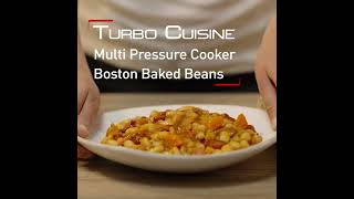 Tefal  Multi Pressure Cooker  Turbo Cuisine  Slow Cooked Boston Baked Beans Recipe [upl. by Ogires]