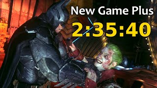 Batman Arkham Knight Speedrun NG in 23540 obsolete [upl. by Adnor122]