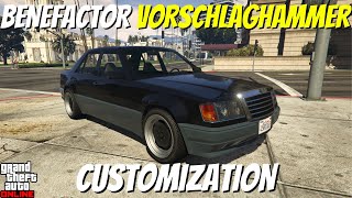 Benefactor Vorschlaghammer Customization  GTA Online [upl. by Yrokcaz971]