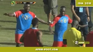 Guinée vs RD Congo 12  Eliminatoires CDM 2018 [upl. by Tocs]