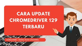 cara update chromedriver versi 129 terbaru cara download chrome driver terbaru 129 [upl. by Artemahs]