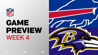 Buffalo Bills vs Baltimore Ravens  2024 Week 4 Game Preview [upl. by Kirred772]